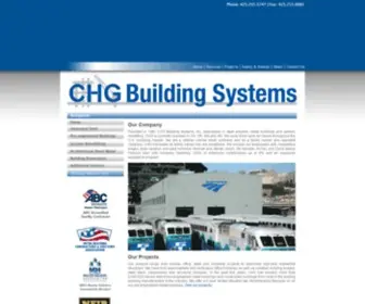 CHgbuildingsystems.com(CHG Building Services) Screenshot