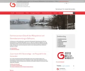 Chgemeinden.ch(Schweizerischer Gemeindeverband) Screenshot