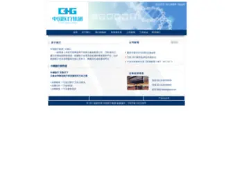 Chgi.net(中国医疗集团) Screenshot