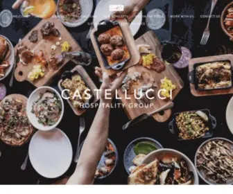 CHgrestaurants.com(Castellucci Hospitality Group) Screenshot