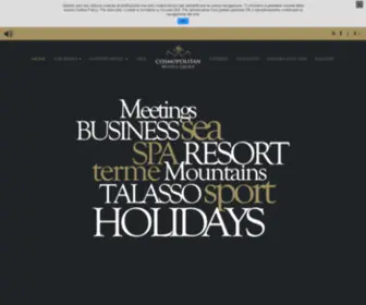 CHgroup.eu(Cosmopolitan Hotels Group) Screenshot