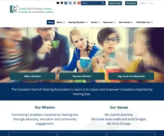 Chha.ca(Canadian Hard of Hearing Association) Screenshot