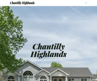 Chha.org(Chantilly Highlands) Screenshot