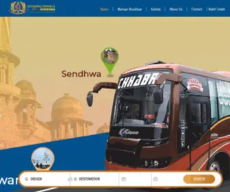 Chhabratravels.com(Chhabra Travels Sendhwa) Screenshot