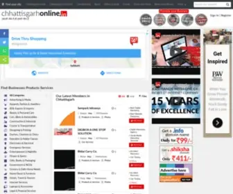 Chhattisgarhonline.in(Business Listing) Screenshot
