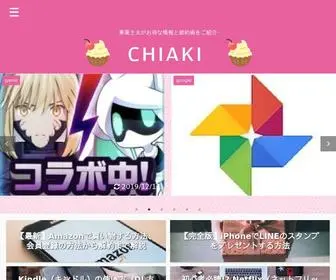 Chi-Aki.com(TOP) Screenshot