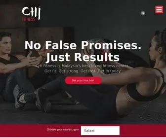 Chi-Fitness.com(Malaysia's leading fitness operator) Screenshot