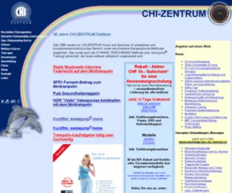 Chi-Zentrum.ch(Chi Zentrum) Screenshot