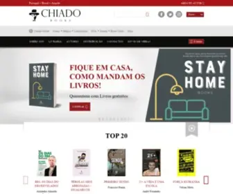 Chiadoeditora.com(CHIADO BOOKS) Screenshot