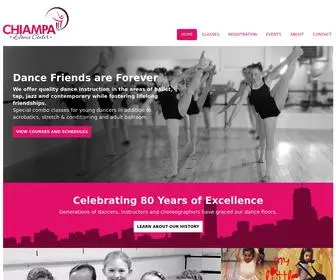 Chiampadance.com(Chiampa Dance) Screenshot