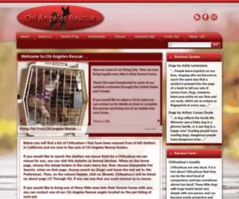 Chiangelesrescue.org(Chi Angeles Rescue) Screenshot