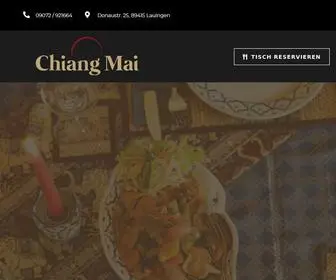 Chiangmai-Restaurant.de(Chiang Mai) Screenshot