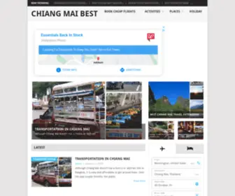 Chiangmaibest.com(Travel the Mekong Region) Screenshot