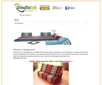 Chiangmaicraft.com(Thailand crafts) Screenshot