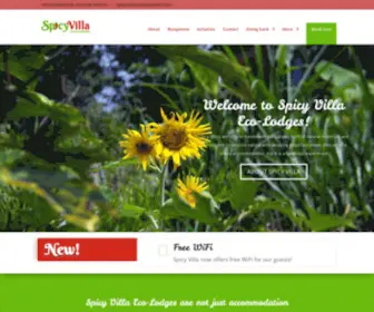 Chiangmaiecolodges.com(Spicy Villa Eco Lodges) Screenshot