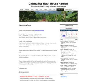 Chiangmaihhh.com(Chiang Mai Hash House Harriers) Screenshot