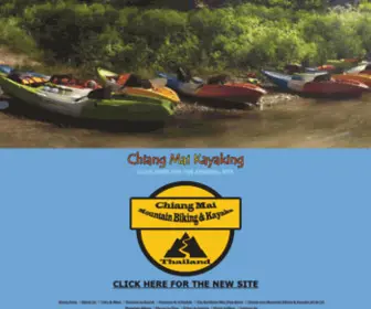 Chiangmaikayaking.com(Home page pending) Screenshot