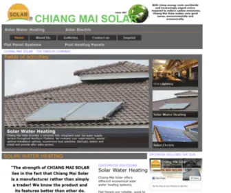 Chiangmaisolar.com(Chiangmai Solar) Screenshot