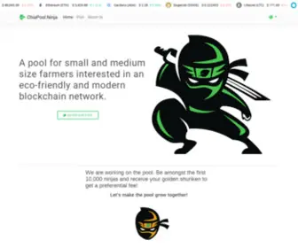 Chiapool.ninja(Chiapool ninja) Screenshot