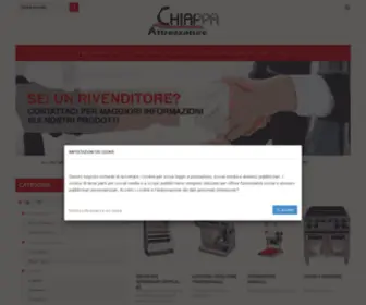 Chiappaattrezzature.com(Attrezzature Professionali Cucine Bar Ristoranti) Screenshot