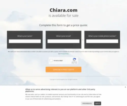 Chiara.com(Adventure Outdoor) Screenshot