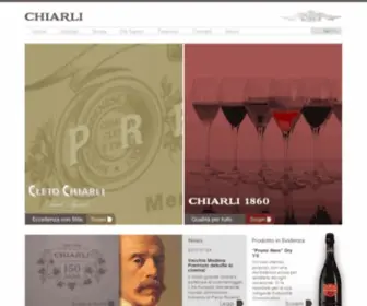 Chiarli.it(Homepage) Screenshot