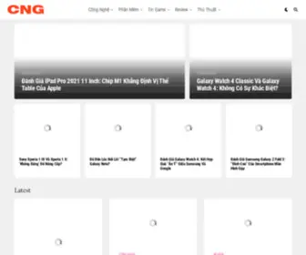 Chiasemoithu.com(Công Nghệ Game) Screenshot