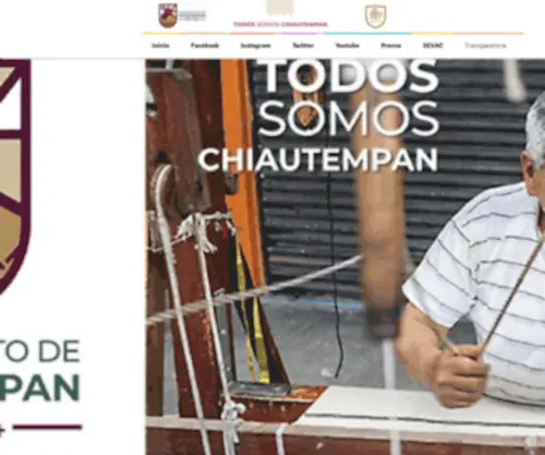 Chiautempan.gob.mx(Todos somos chiautempan) Screenshot