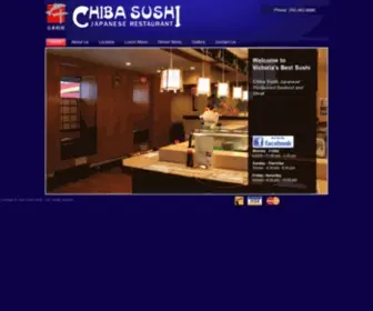 Chibasushirestaurant.com(Chiba Sushi Japanese Restaurant) Screenshot