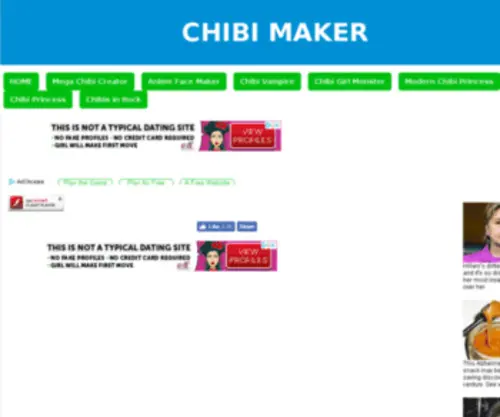 Chibimaker.org(Chibimaker) Screenshot