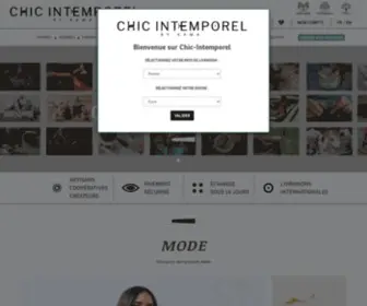 Chic-Intemporel.com(Bienvenue) Screenshot