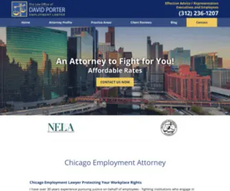 Chicago-Employmentlawyer.com(Chicago Employment Lawyer) Screenshot