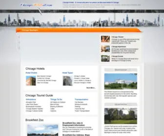 Chicago-Hotels-IL.com(Chicago Hotels) Screenshot