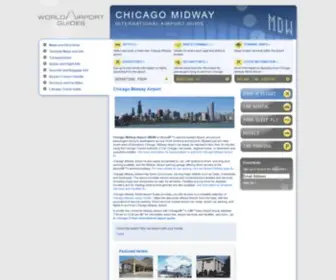 Chicago-MDW.com(World Airport Guides) Screenshot