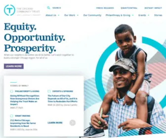 Chicago.com(The Chicago Community Trust) Screenshot