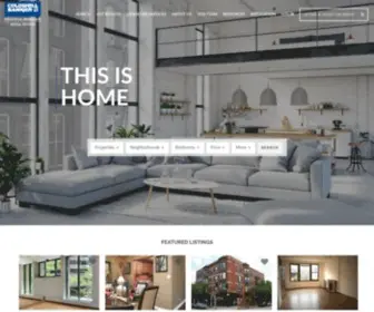 Chicagoapartmentfinders.com(Coldwell Banker Rental Division) Screenshot