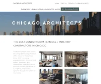 Chicagoarchitect.org(Chicago Architects) Screenshot