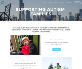 Chicagoautismnetwork.org(Chicago Autism Network) Screenshot