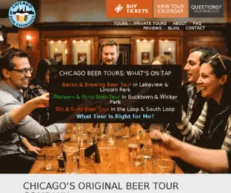 Chicagobeerexperience.com(Chicago Beer Experience Beer Tours) Screenshot