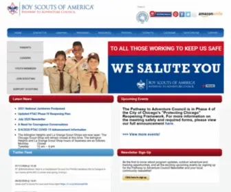 Chicagobsa.org(Pathway to Adventure Council) Screenshot