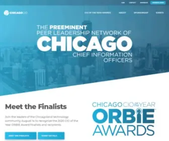 Chicagocio.org(Inspiring CIOs to Achieve Their Leadership Potential) Screenshot