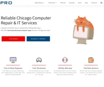 Chicagocomputerrepair.com(Reliable Chicago Computer Repair and IT Services) Screenshot