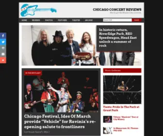 Chicagoconcertreviews.com(Chicago Concert Reviews) Screenshot