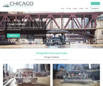 Chicagocycleboats.com(Chicago Cycleboats) Screenshot