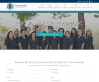 Chicagodentalassistantschool.com(Chicago Dental Assistant School) Screenshot