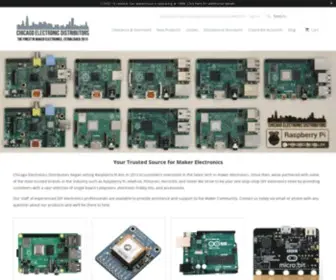 Chicagodist.com(DIY Electronics Store) Screenshot