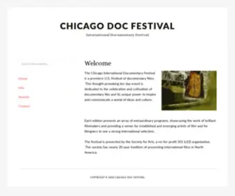 ChicagodocFestival.org(KINGDOM GROUP) Screenshot