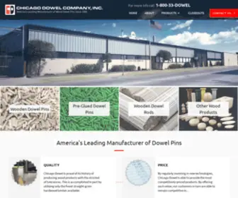 Chicagodowel.com(Chicago Dowel) Screenshot