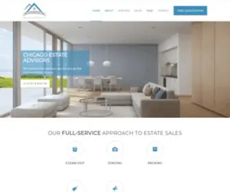 Chicagoestateadvisors.com(Chicago's Leading Estate Advisors) Screenshot