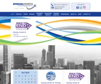 Chicagoevents.com(Special Events Management) Screenshot
